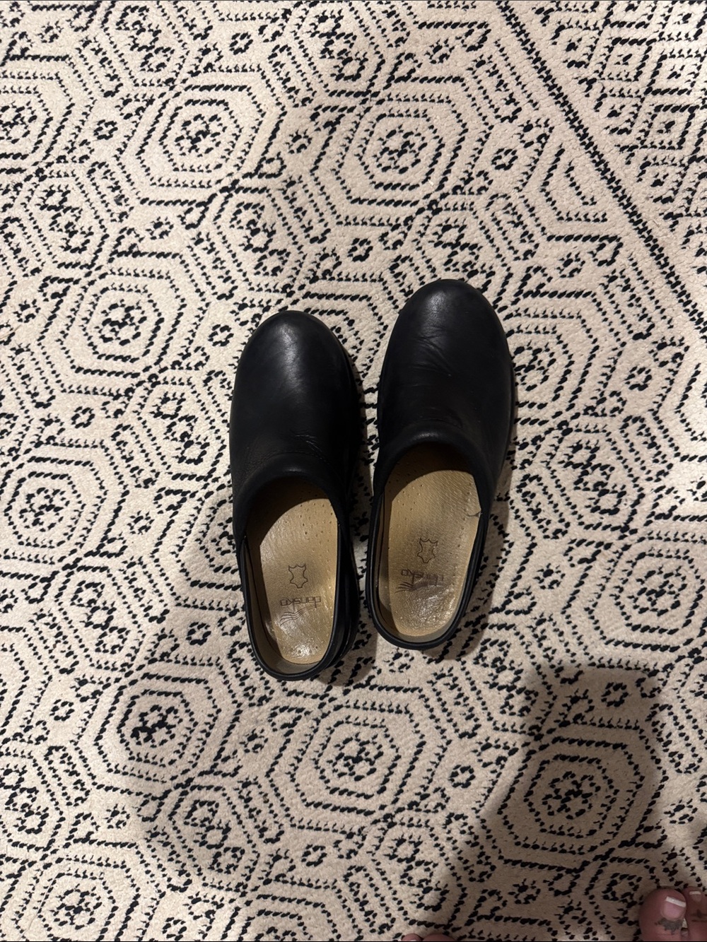 Dansko Clogs  Leather Slip-On Clogs